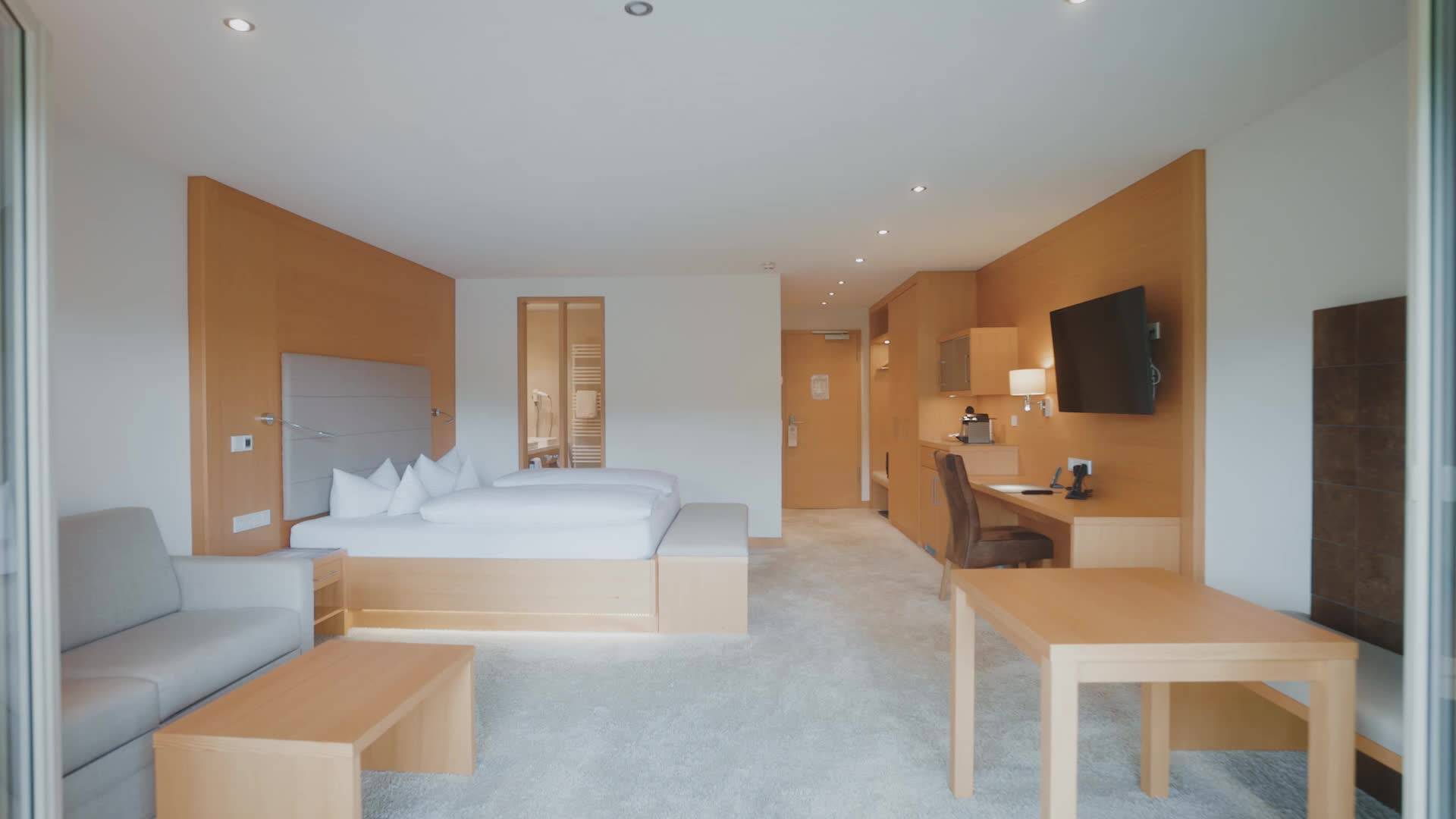 Video Hotelzimmer derWaldfrieden